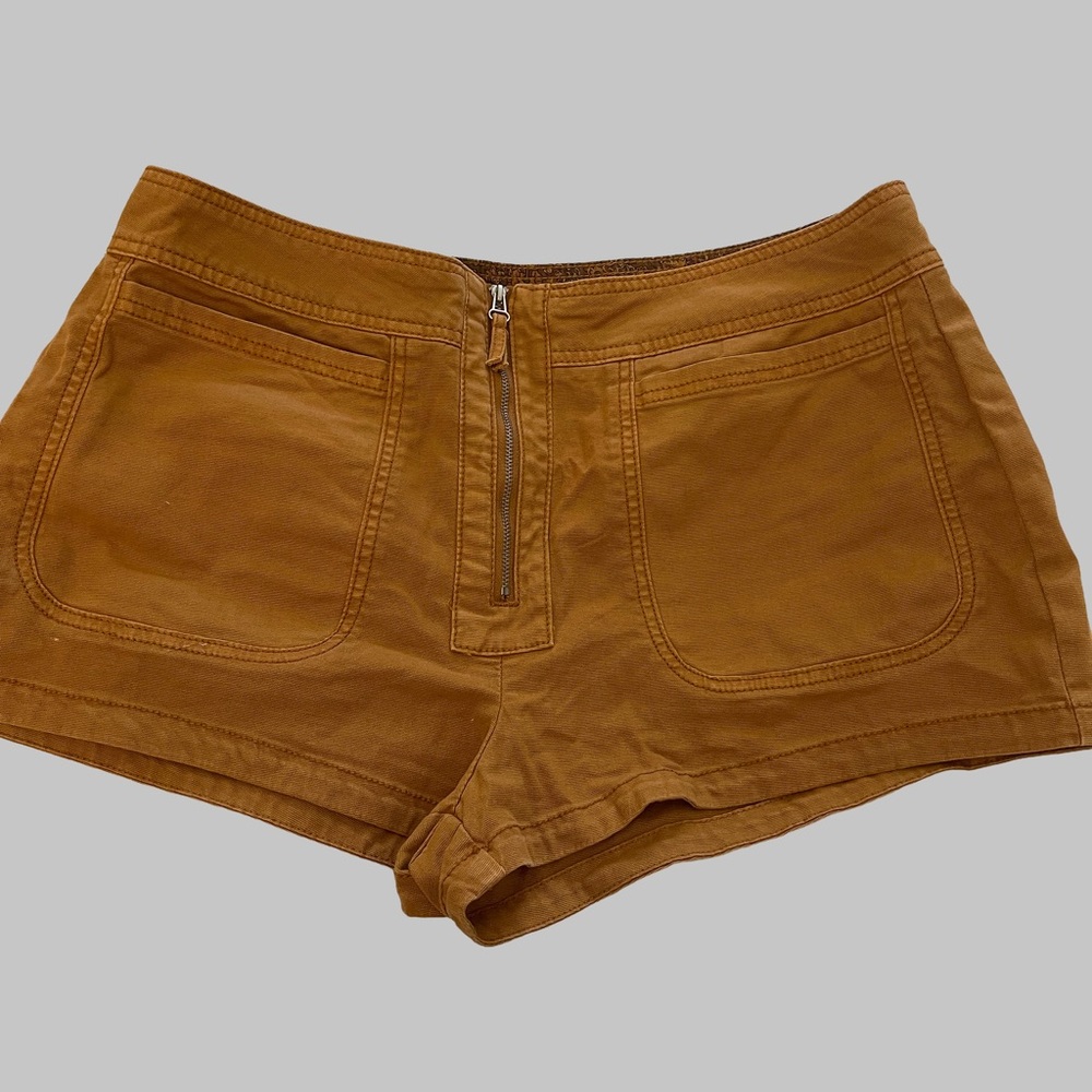 Anthropologie High Waist Brown Shorts